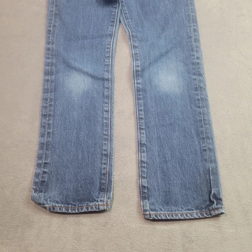 Crewcuts‎ J.Crew Boys Straight Leg Jeans Blue Denim Adjustable Waist Size 8